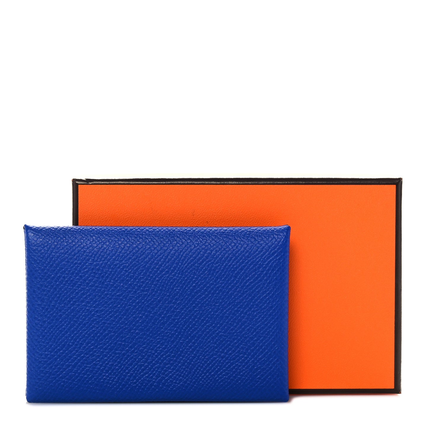 Epsom Calvi Card Case Bleu Electrique