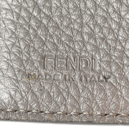 Fendi Cuoio Romano Monochrome Tri-Fold Wallet Argilla 6 of 8
