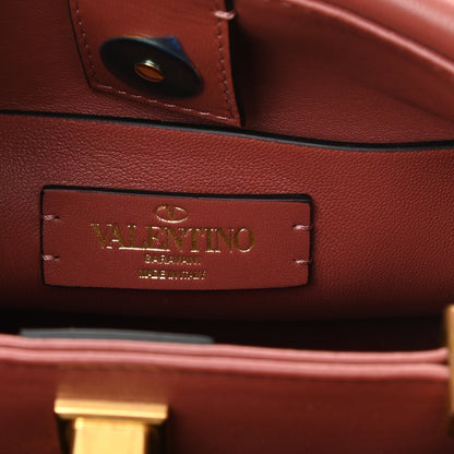 Valentino Garavani Nappa Small Roman Stud The Handle Bag Gingerbread 6 of 7