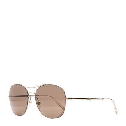 Gucci Aviator GG0501S Sunglasses Gold 1 of 8