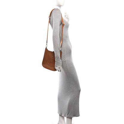 Hermes Taurillon Clemence Evelyne 23 Poche III Gold 2 of 11