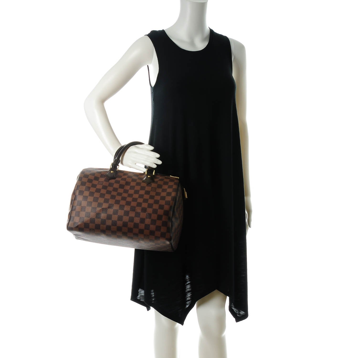 Louis Vuitton Damier Ebene Speedy 30 2 of 8