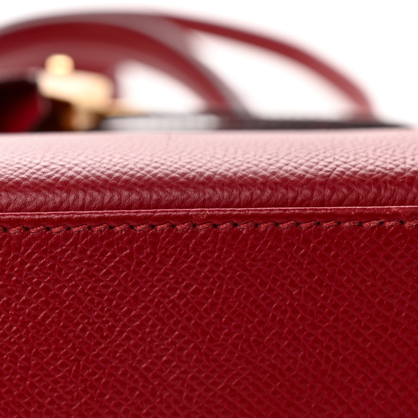 Epsom Kelly Sellier 25 Rouge Grenat