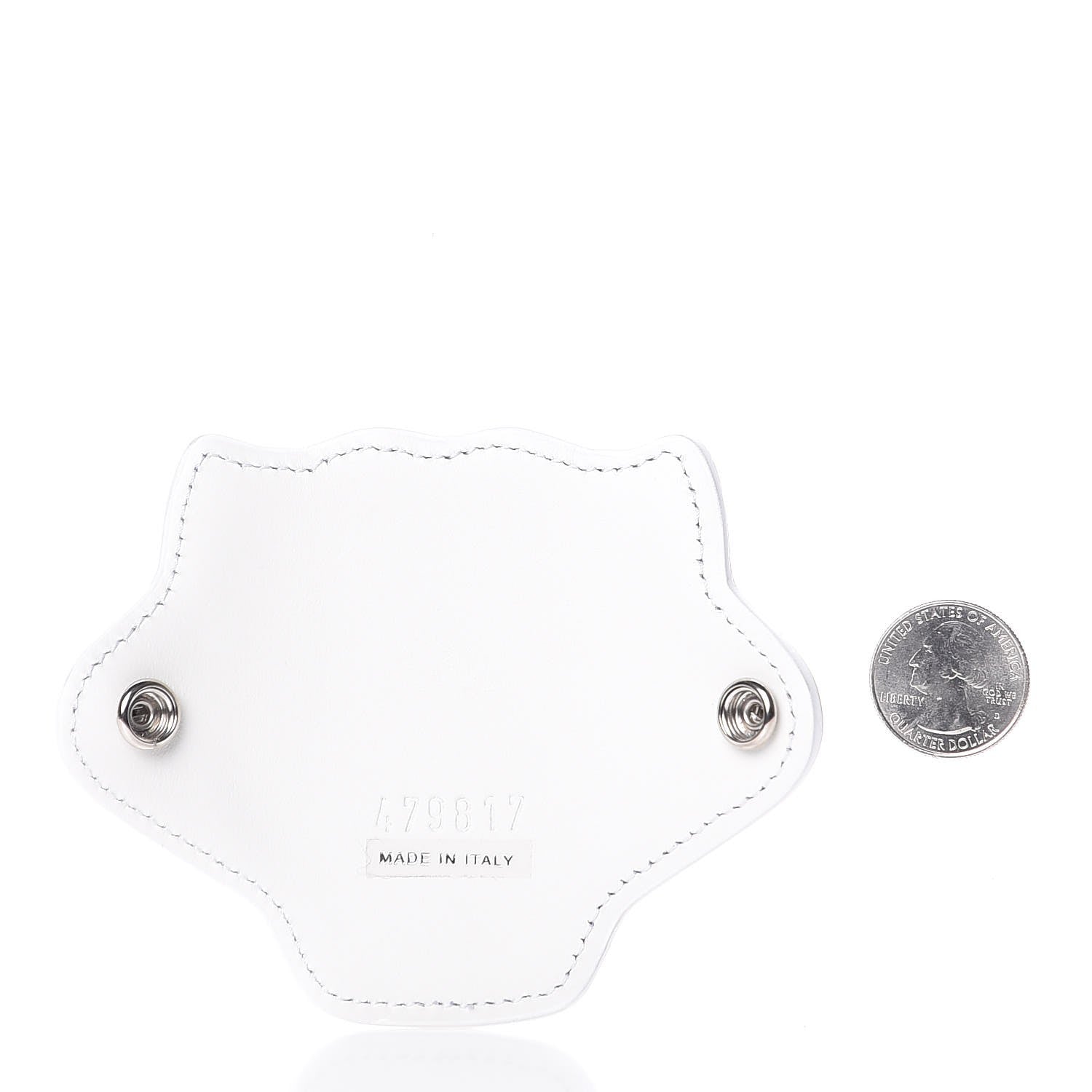 Gucci Calfskin Embellished Ace Tiger Patch White 2 of 4