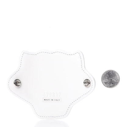 Gucci Calfskin Embellished Ace Tiger Patch White 2 of 4