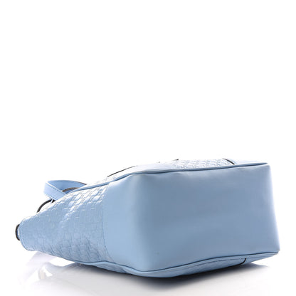 Gucci Microguccissima Small Bree Tote Mineral Blue 3 of 11