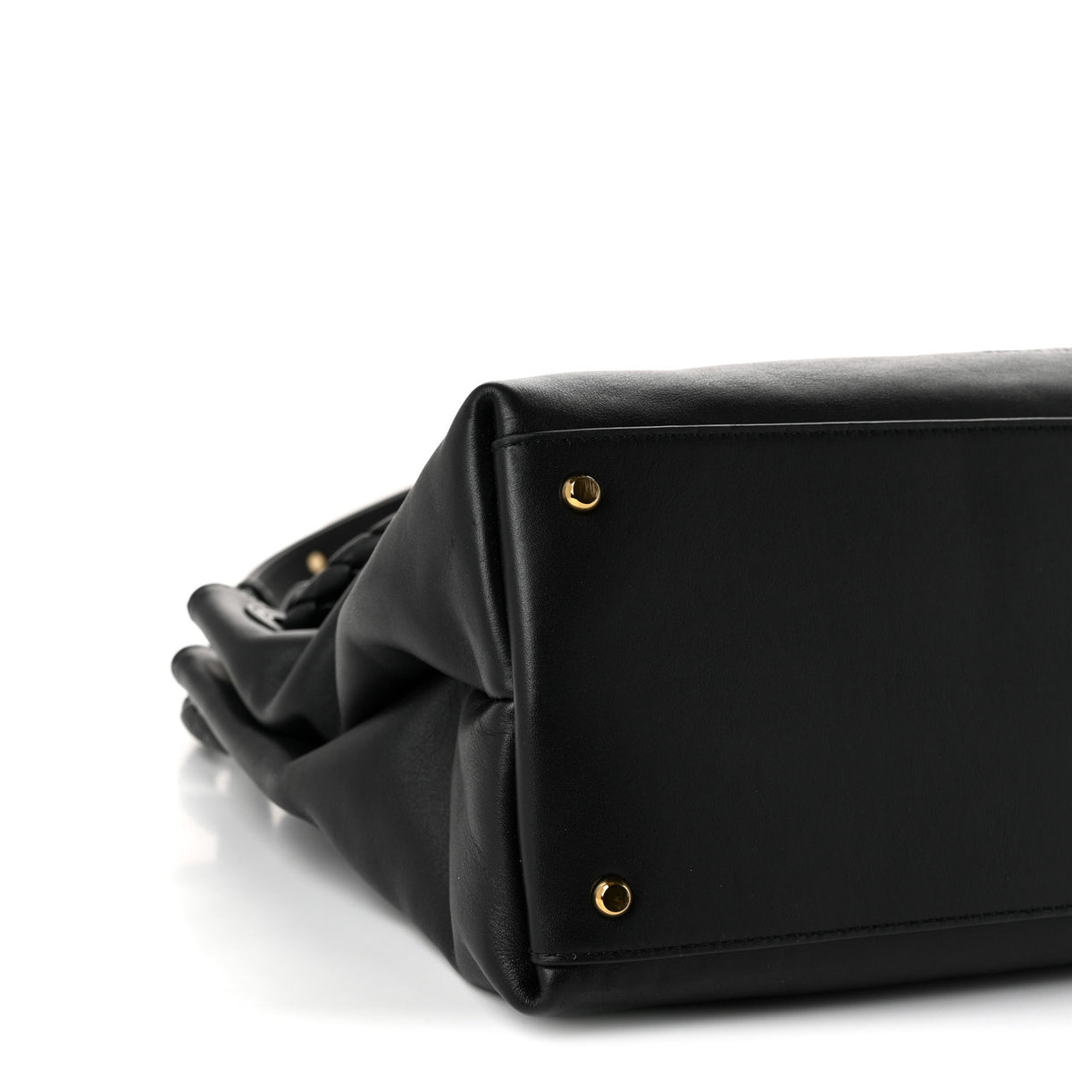 Bottega Veneta Silky Calfskin Medium Ciao Ciao Black 9 of 10