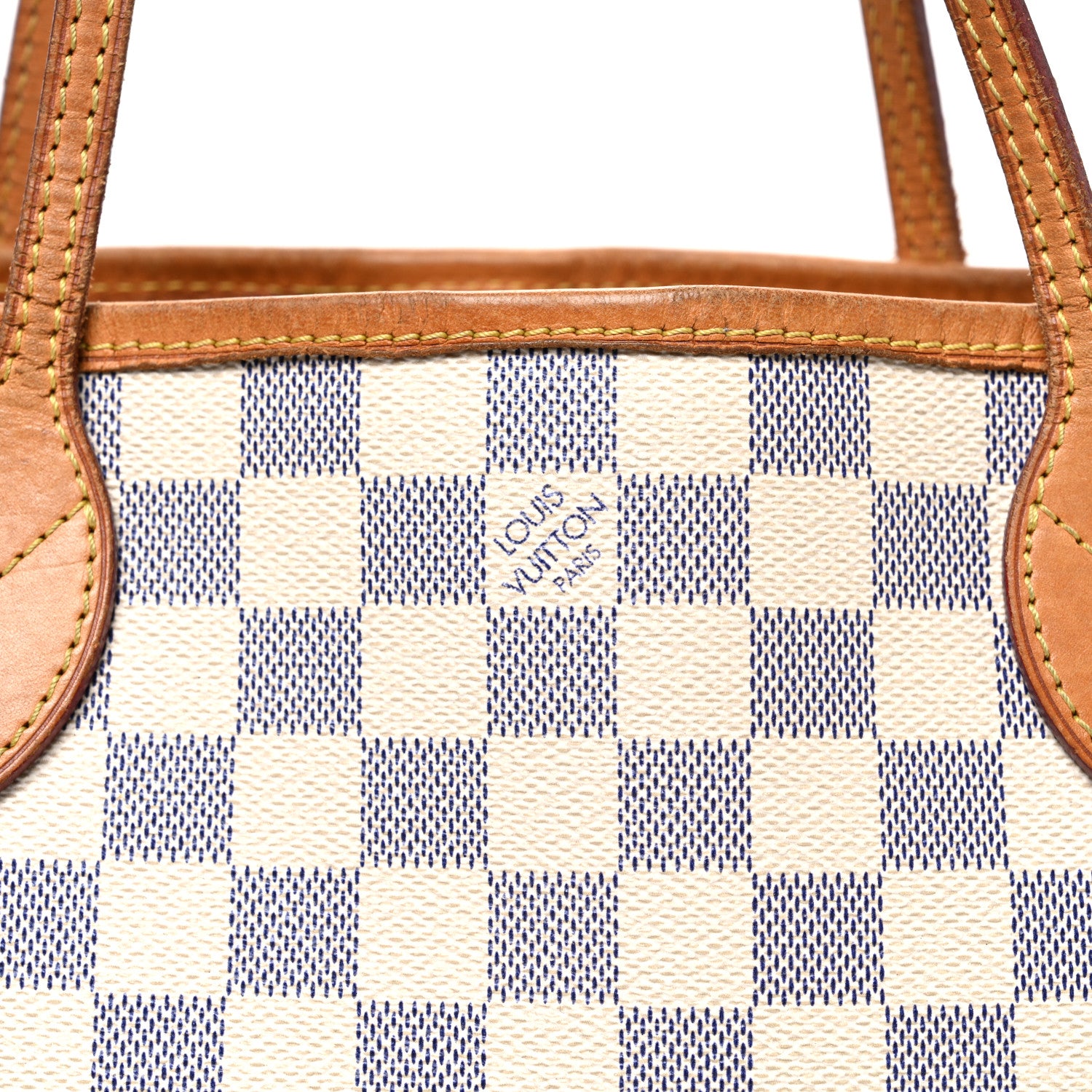 Louis Vuitton Damier Azur Neverfull PM 6 of 9