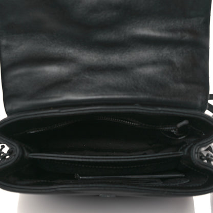 Saint Laurent Calfskin Y Quilted Monogram Toy Loulou Crossbody Bag Black 5 of 9