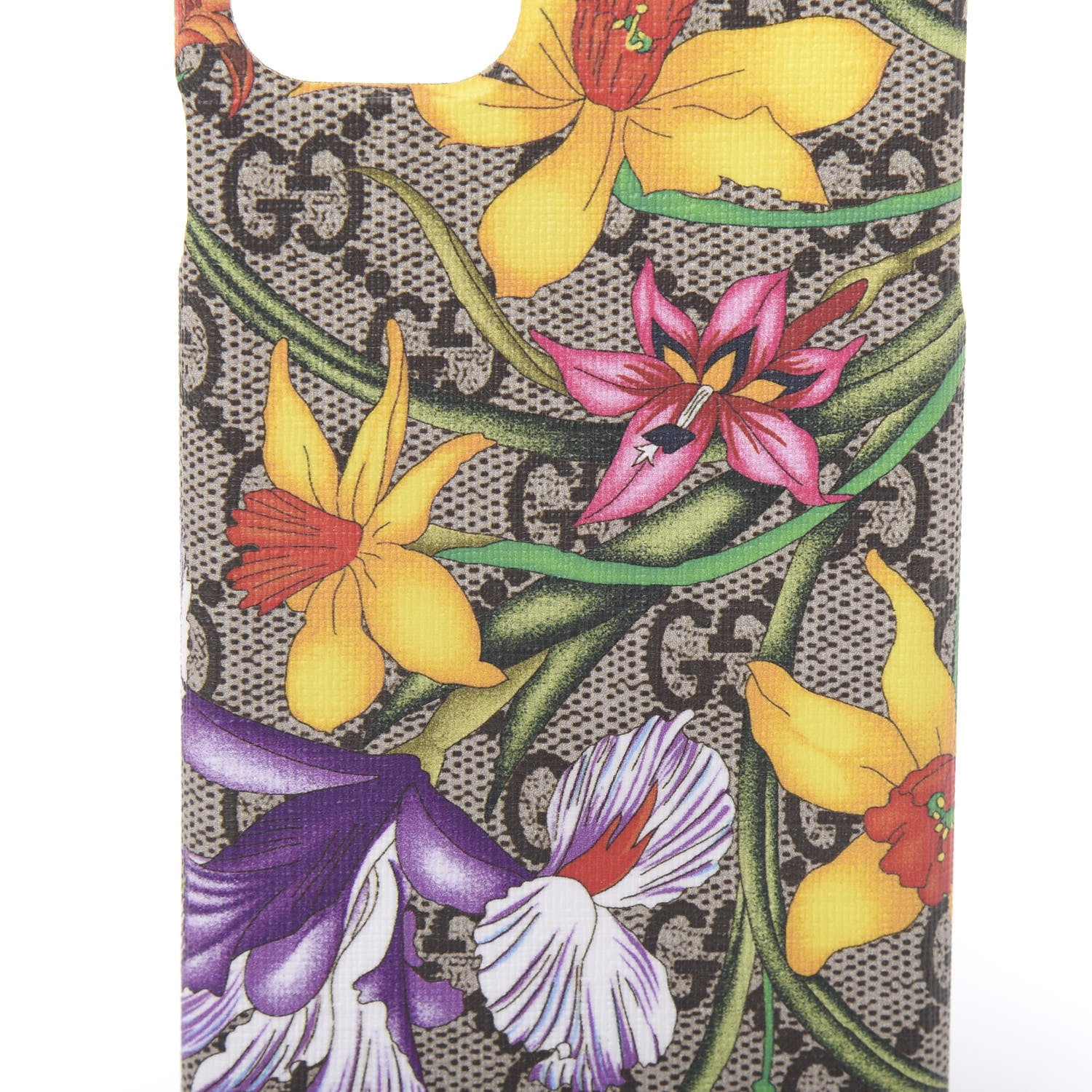 【新品】 GUCCI グッチ iPhoneXケース GG スプリーム フラワー Gucci GG Supreme Monogram Flora Ophidia iPhone 11 Pro Max Case