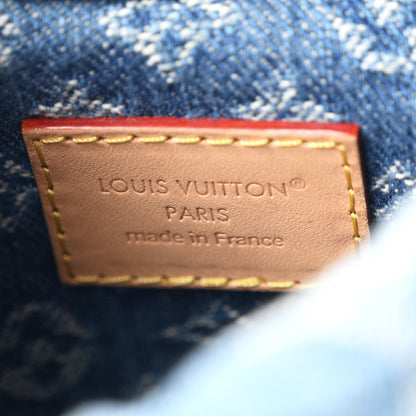 Louis Vuitton Monogram Denim Pochette Valley Blue 6 of 10