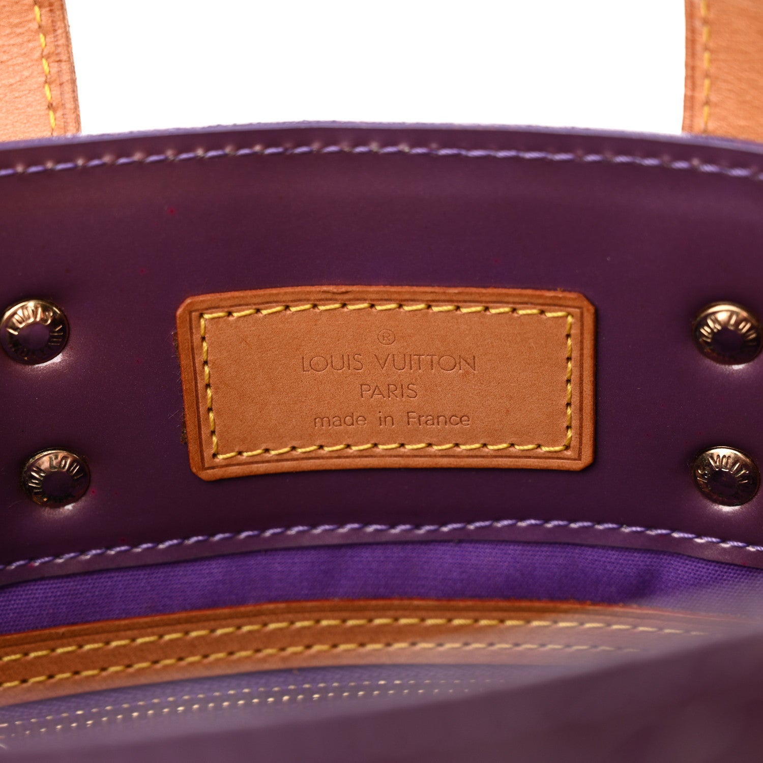 Louis Vuitton Vernis Reade PM Violet 6 of 17