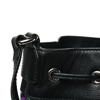 Gucci GG Supreme Monogram Psychedelic Bucket Bag Black 11 of 11