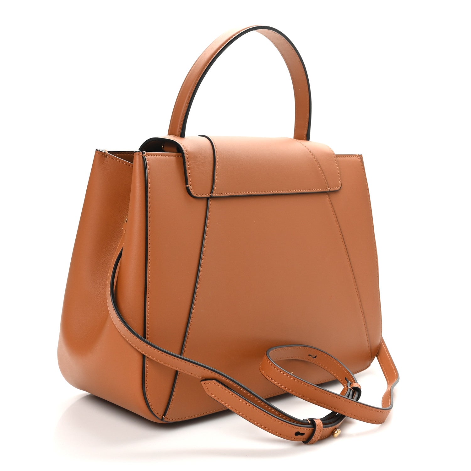 Versace Vitello Barocco Virtus V Medium Top Handle Shoulder Bag Oud 3 of 9