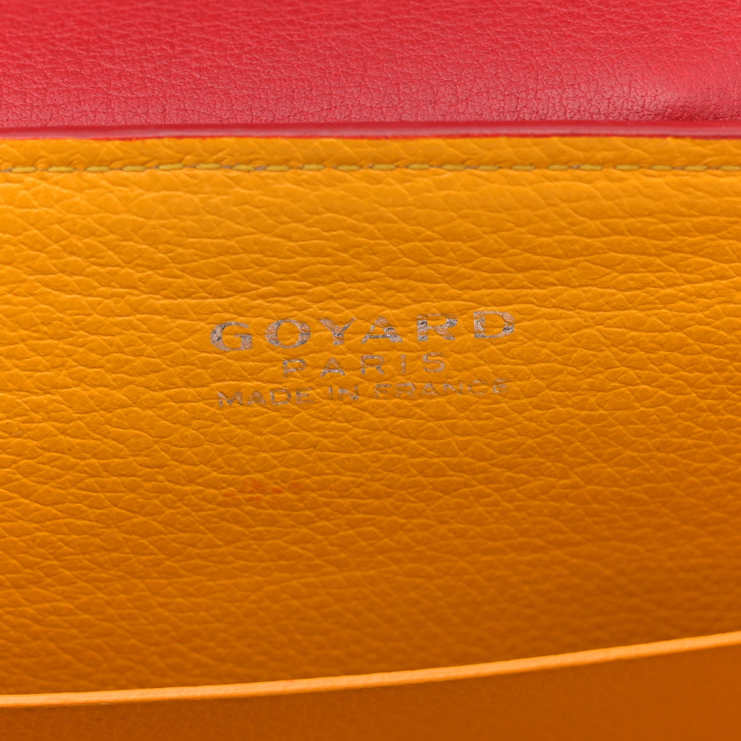 Goyardine Saigon Mini Red