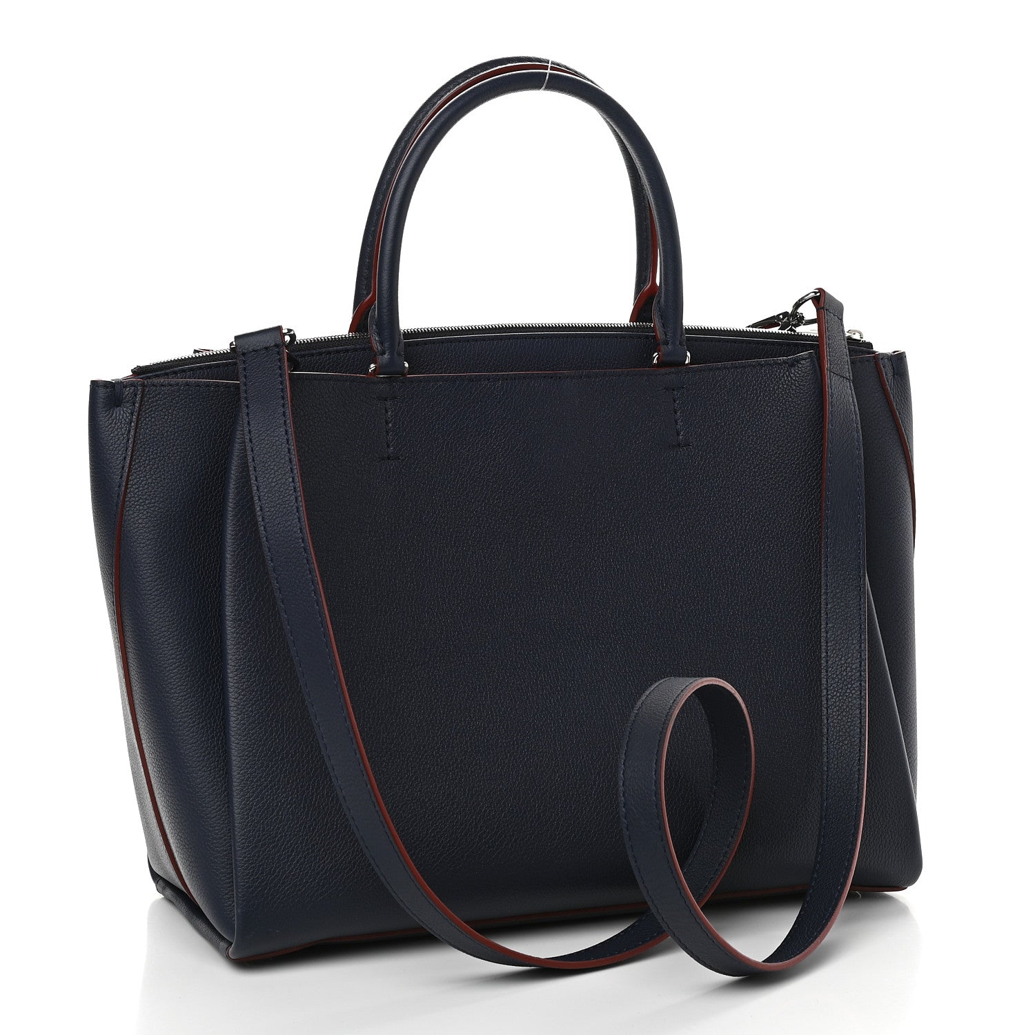 Louis Vuitton Calfskin Lockmeto Marine Rouge 3 of 9