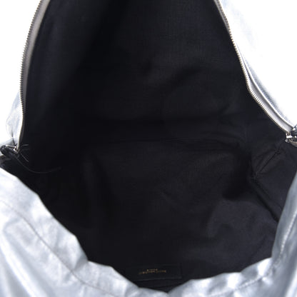 Saint Laurent Nylon Metallic Hunting Backpack Silver 5 of 17