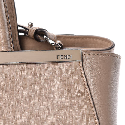 Fendi Vitello Elite Regular 2Jours Tote Tortora 17 of 23