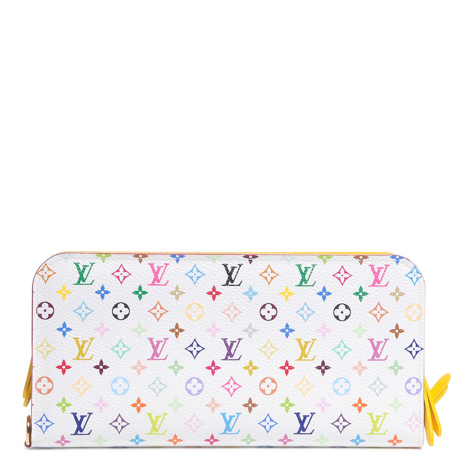 Louis Vuitton Monogram Multicolor Insolite Wallet White Citron 1 of 8
