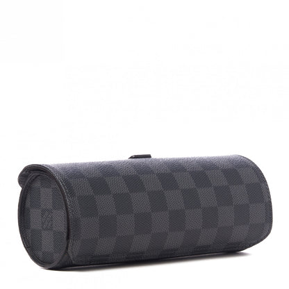 Louis Vuitton Damier Graphite 3 Watch Travel Case 2 of 6