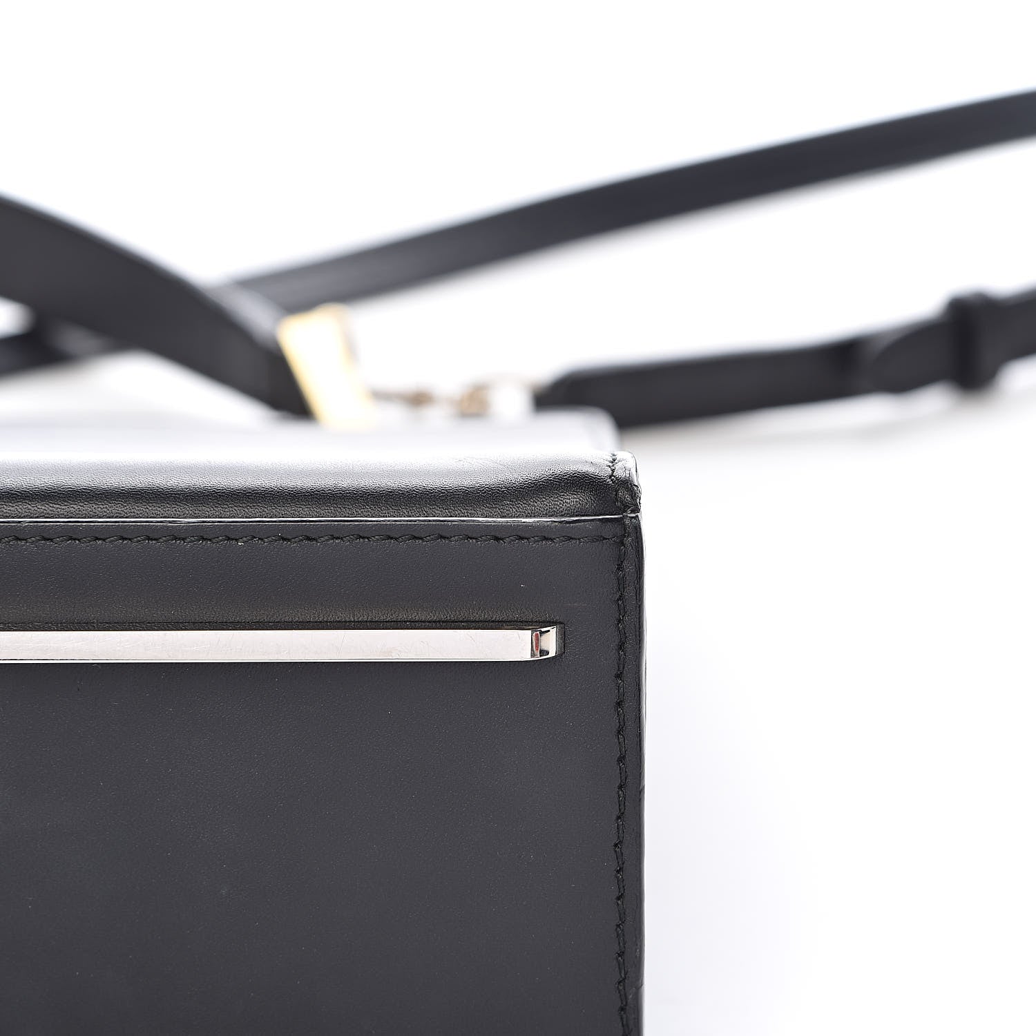 Balenciaga Calfskin Le Dix S Cartable Shoulder Bag Black 13 of 14