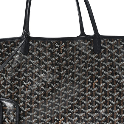 Goyard Goyardine Saint Louis GM Black 9 of 12