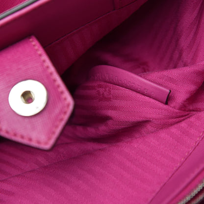 Fendi Vitello Elite Petite 2Jours Tote Magenta 8 of 11