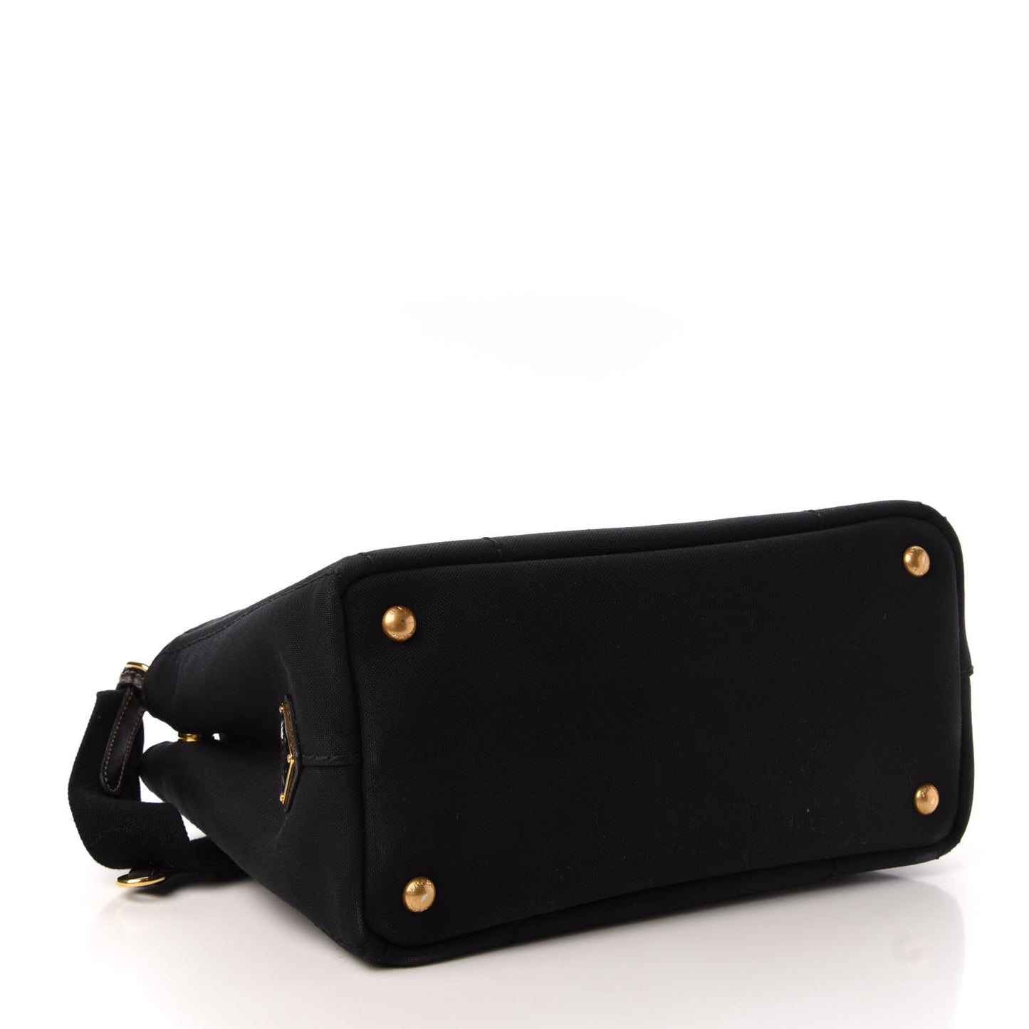 Canapa Small Logo Tote Black