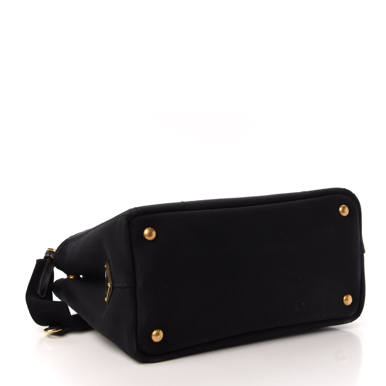 Prada Canapa Small Logo Tote Black 4 of 9