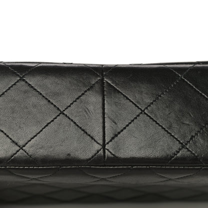 Chanel Lambskin Quilted Medium Single Flap Black 26 of 37