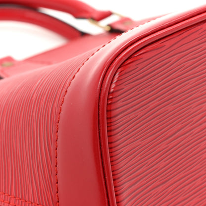 Louis Vuitton Epi Alma PM Castillan Red 11 of 13