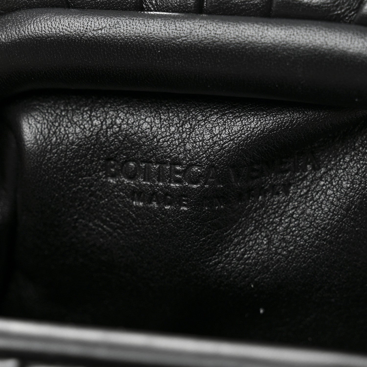 Bottega Veneta Butter Calfskin Coin Purse Black 6 of 9