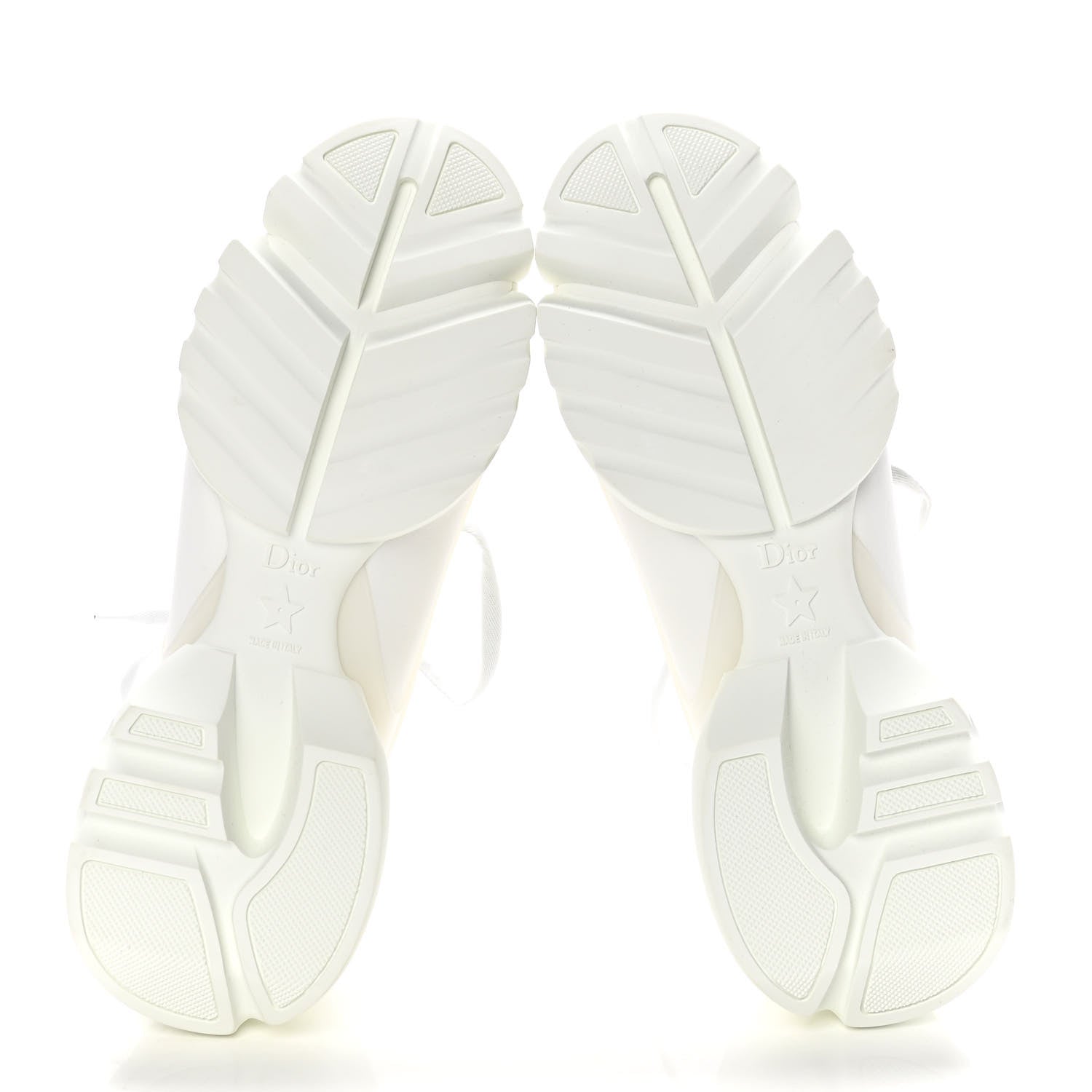 Christian Dior Technical Fabric Rubber Womens D-Connect Sneakers 39 White 7 of 10