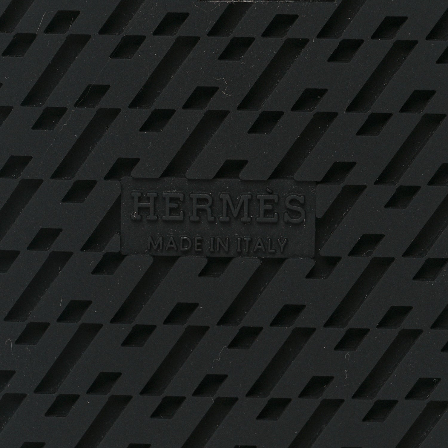 Hermes Calfskin Womens Chypre Sandals 40 Black 7 of 9