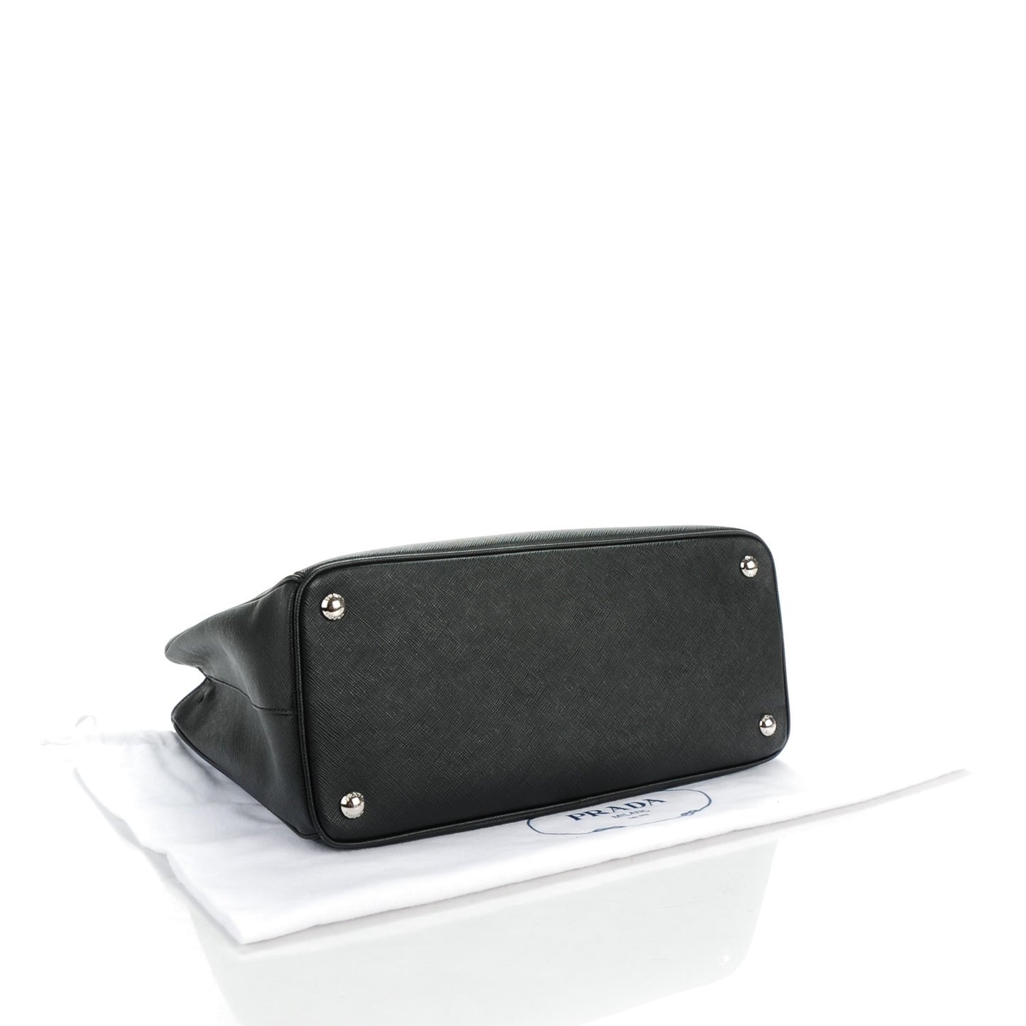 Saffiano Lux Medium Tote Nero Black