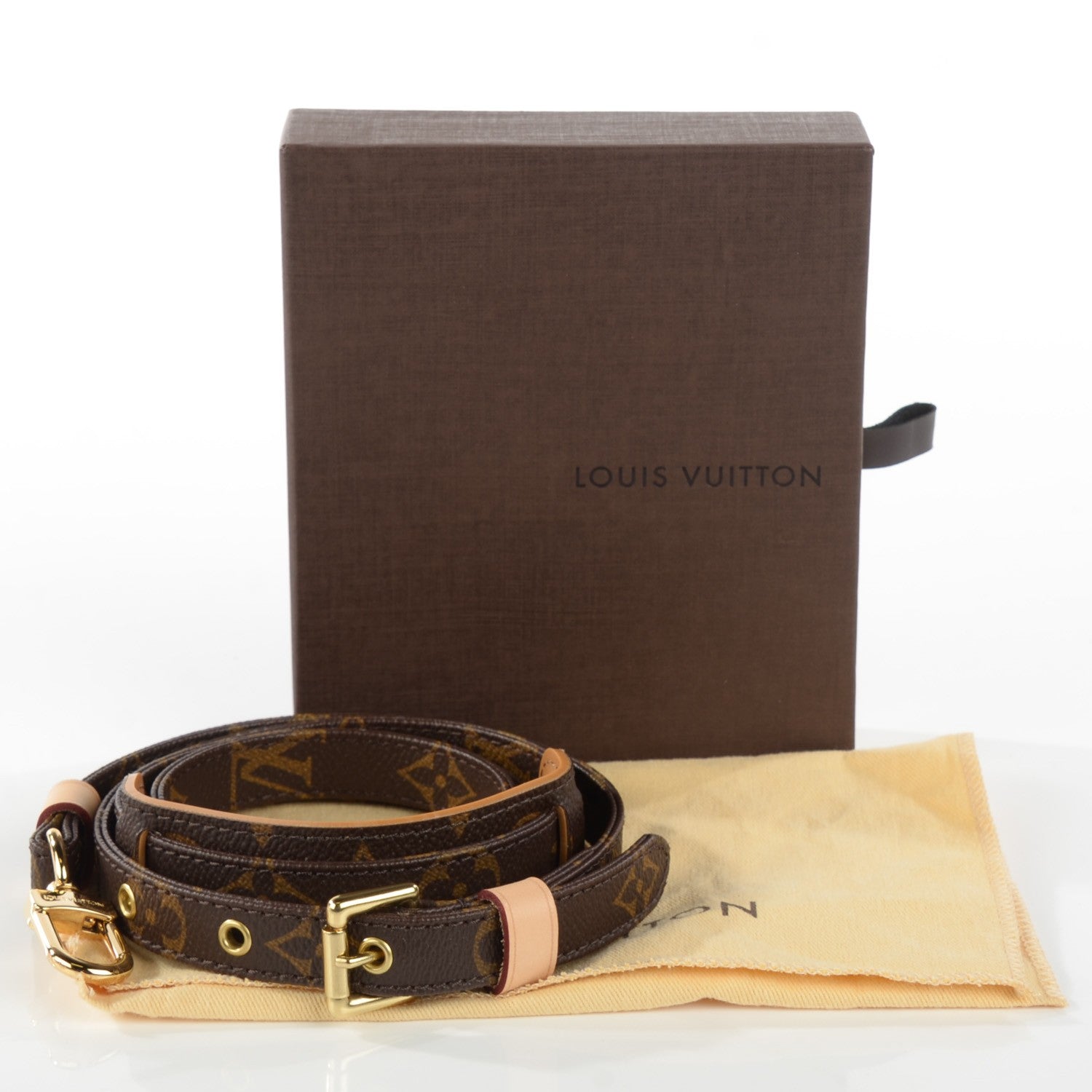 Louis Vuitton Monogram Adjustable Shoulder Strap 3 of 4