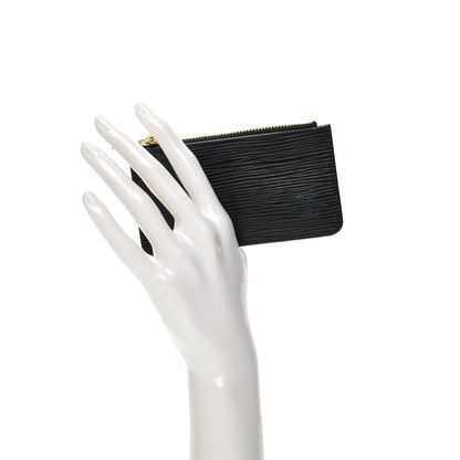 Louis Vuitton Epi Key Pouch Black 2 of 7