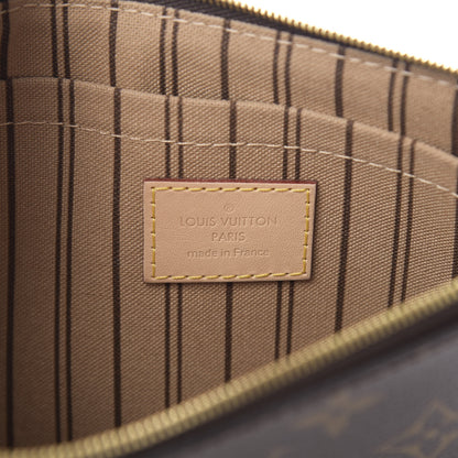 Louis Vuitton Monogram Neverfull MM GM Pochette 6 of 9