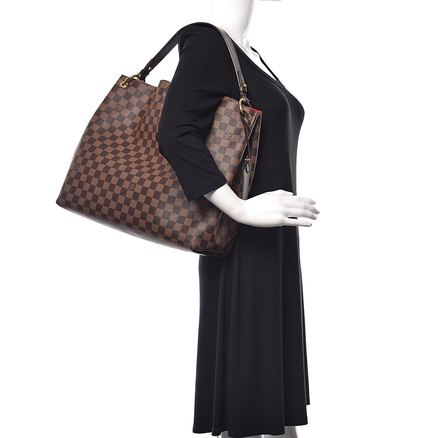 Louis Vuitton Damier Ebene Graceful MM 2 of 12