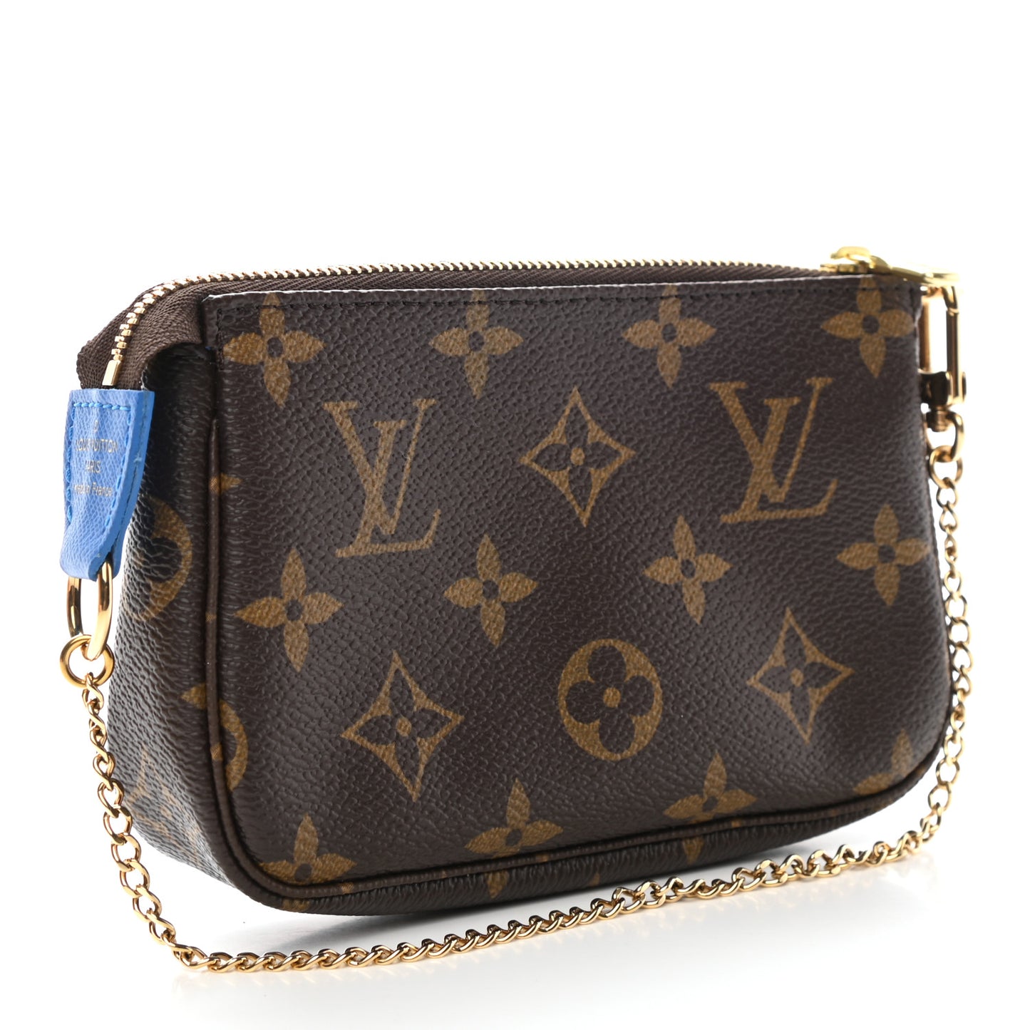 Monogram 2019 Christmas Animation Mini Venice Pochette Accessories Blue