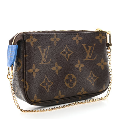 Louis Vuitton Monogram 2019 Christmas Animation Mini Venice Pochette Accessories Blue 3 of 8