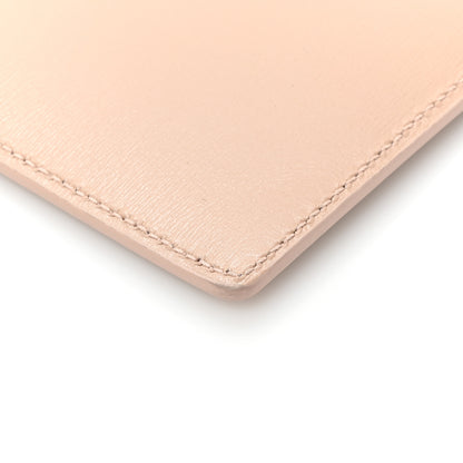 Alaia Calfskin Laser Cut Logo Pouch Sable 10 of 12
