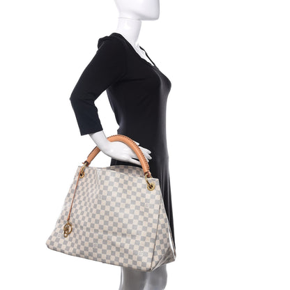 Louis Vuitton Damier Azur Artsy MM 2 of 12