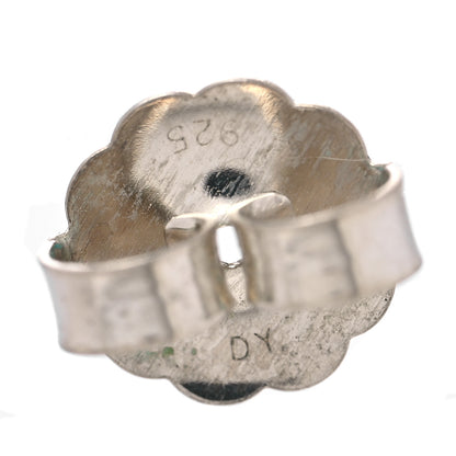 David Yurman Sterling Silver Citrine 8mm Chatelaine Earrings 5 of 5