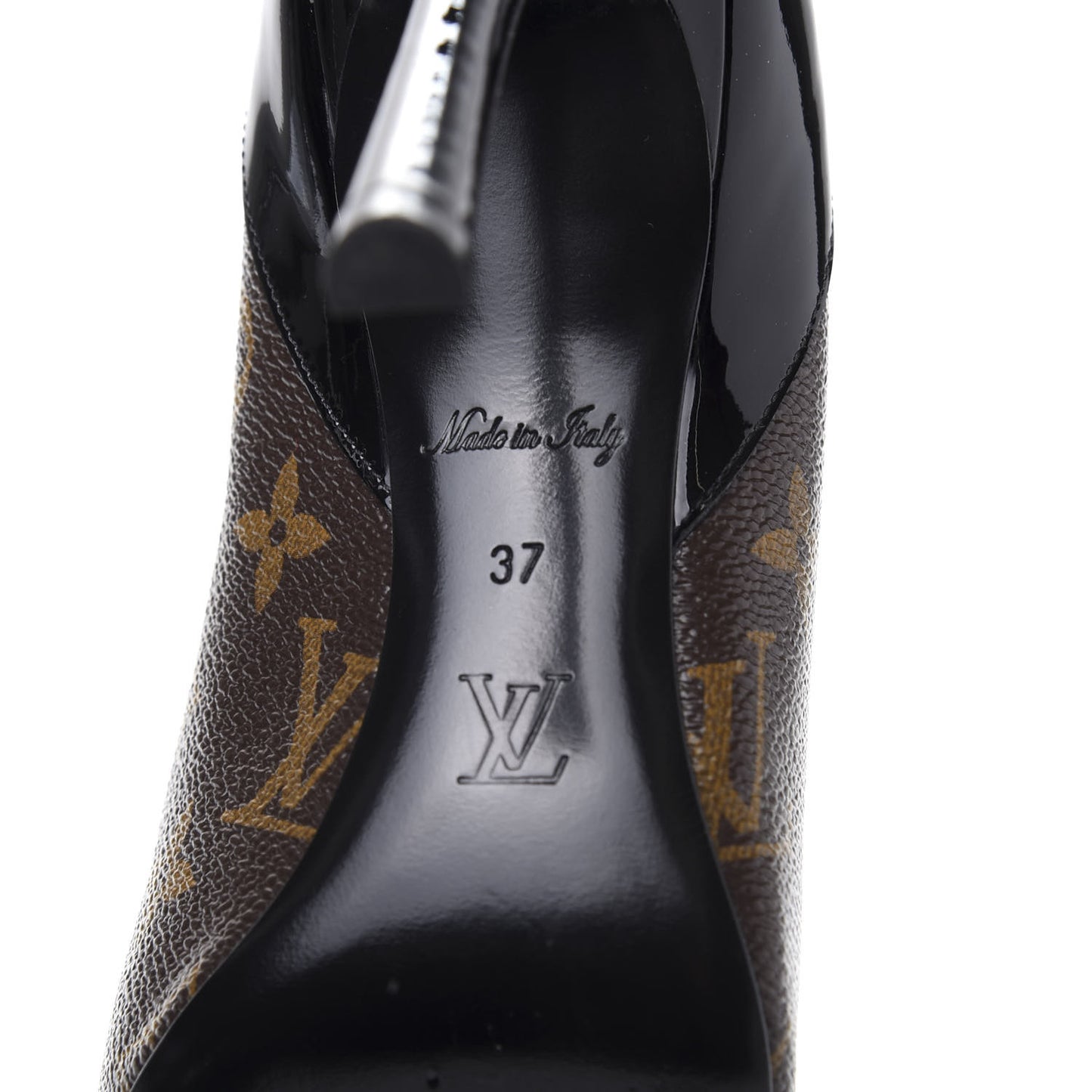 Monogram Cherie Pumps 37 Black