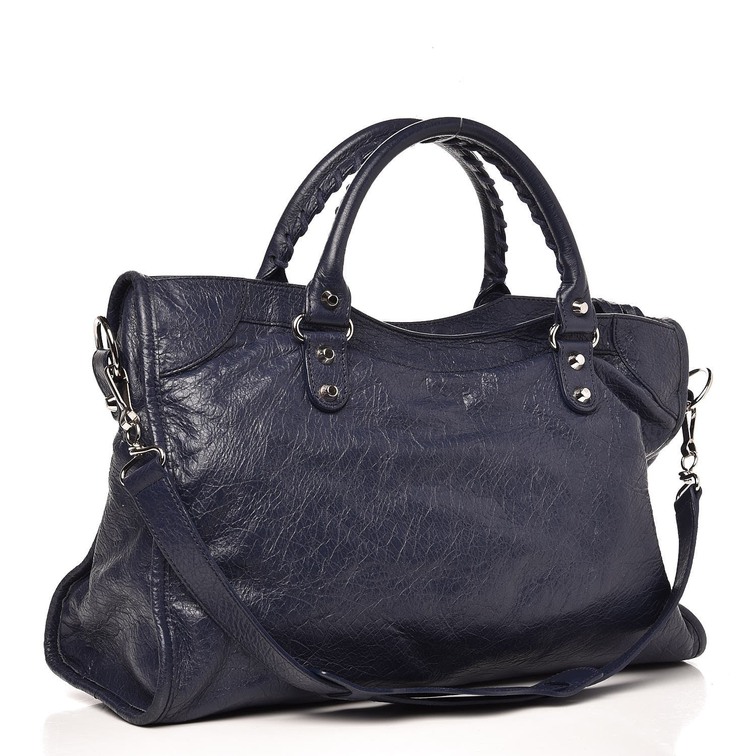 Balenciaga Agneau Classic Silver Hardware City Gris Chartreux 3 of 9
