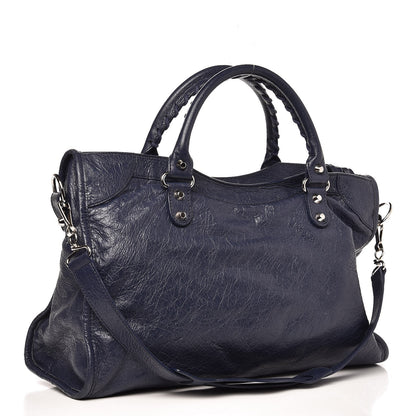 Balenciaga Agneau Classic Silver Hardware City Gris Chartreux 3 of 9