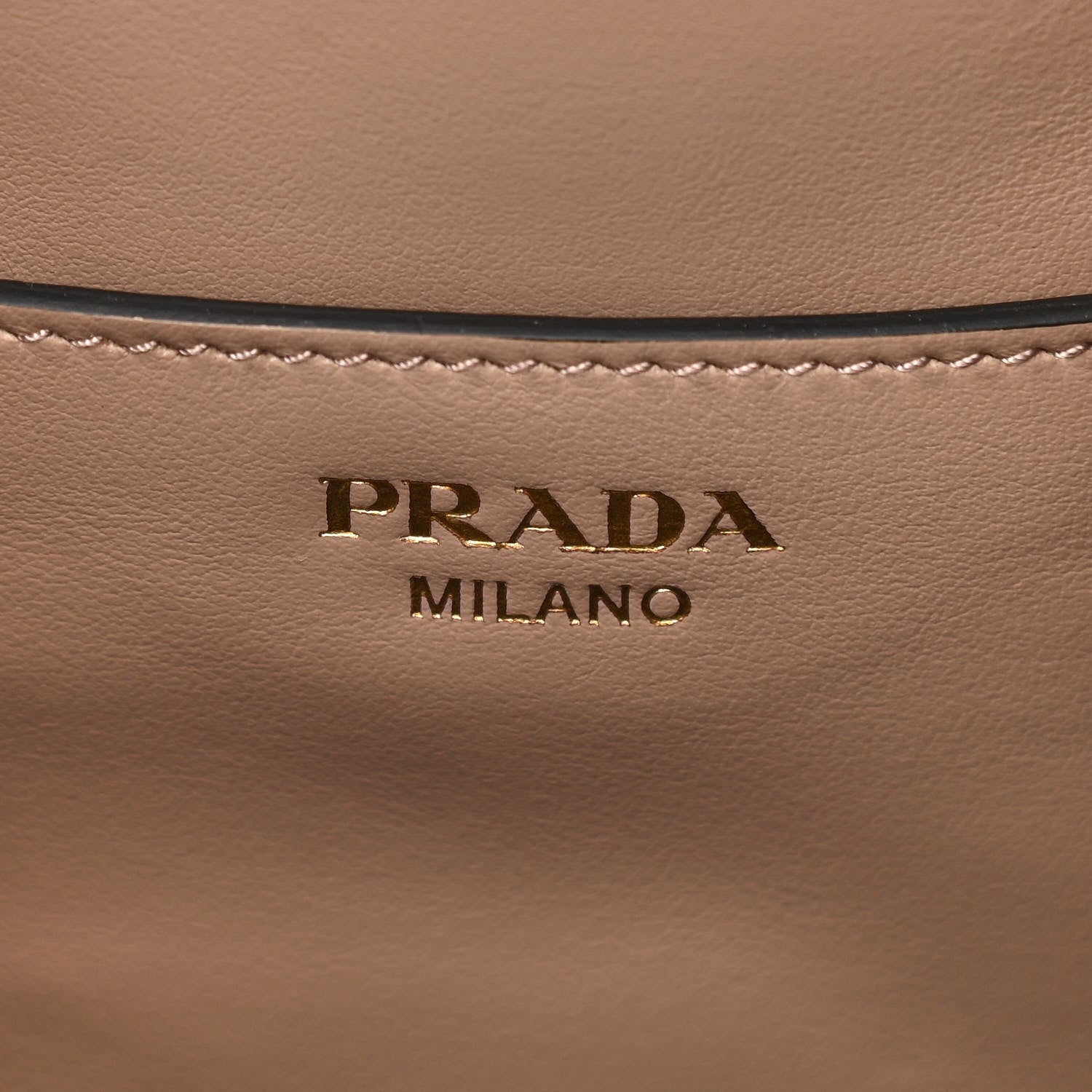 Prada Saffiano Cuir Bucket Bag Cipria 6 of 9
