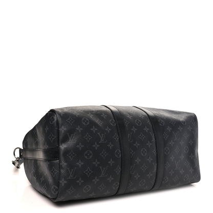Louis Vuitton Monogram Eclipse Keepall Bandouliere 45 3 of 9
