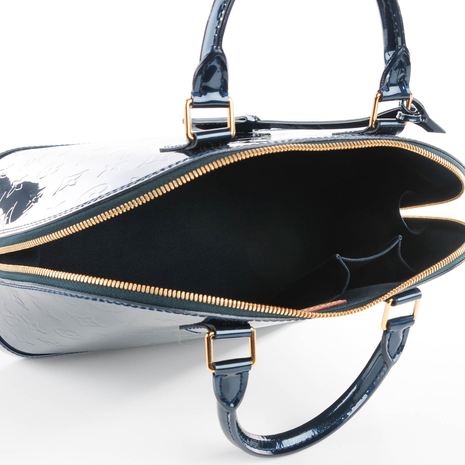 Louis Vuitton Vernis Alma PM Blue Nuit 5 of 7